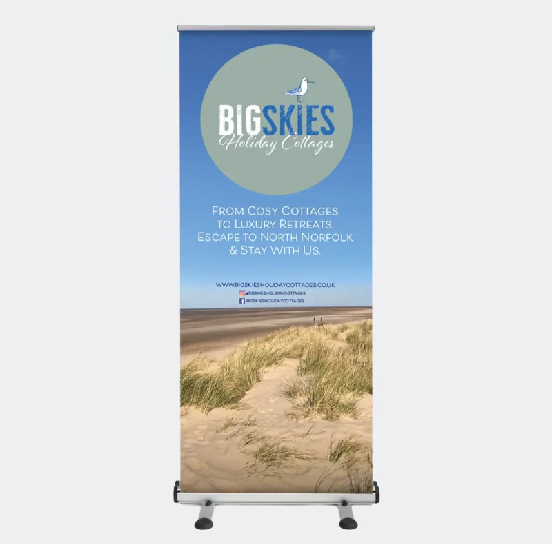 Outdoor Roller banner