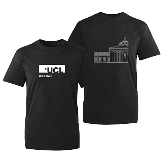 UCL Grad T-Shirt- Black