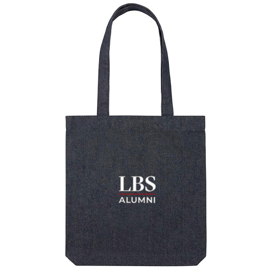 LBS Alumni Denim Tote Bag