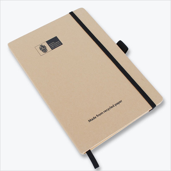 Broadstairs A5 eco kraft notebook