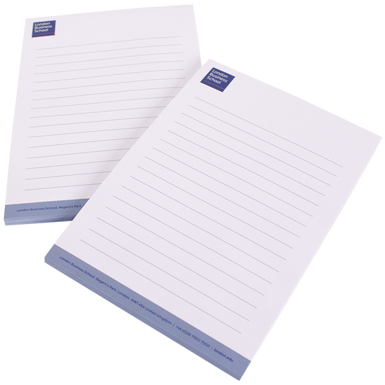 50 sheet A5 Notepad