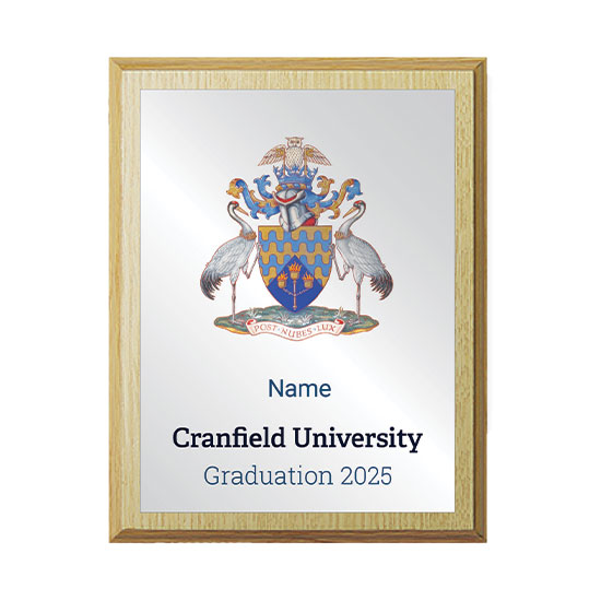 Graduation Commemorative Plaque 2025 - Personalised