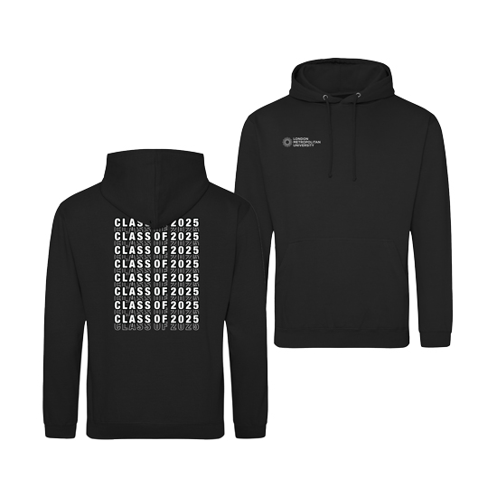 Class of 2025 Hoodie - Black