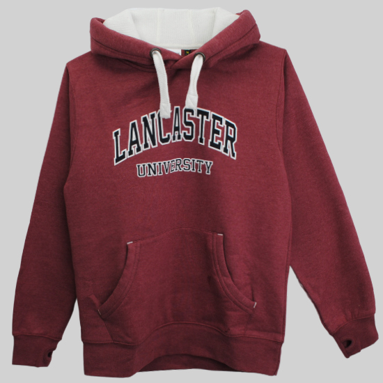 Lancaster University Hoodie - Wine Melange