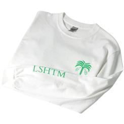 LSHTM Long Sleeve T-Shirt - Green Print