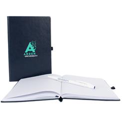 A5 Navy Hardback Notebook