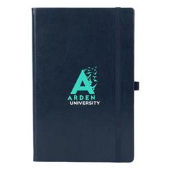 A5 Navy Hardback Notebook