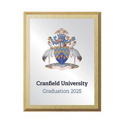 Graduation commemorative plaque – 2025