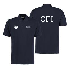 Navy Male Polo Shirt Forensic Institute