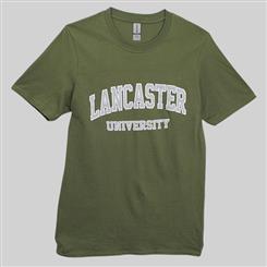 Lancaster University T-Shirt - Military Green